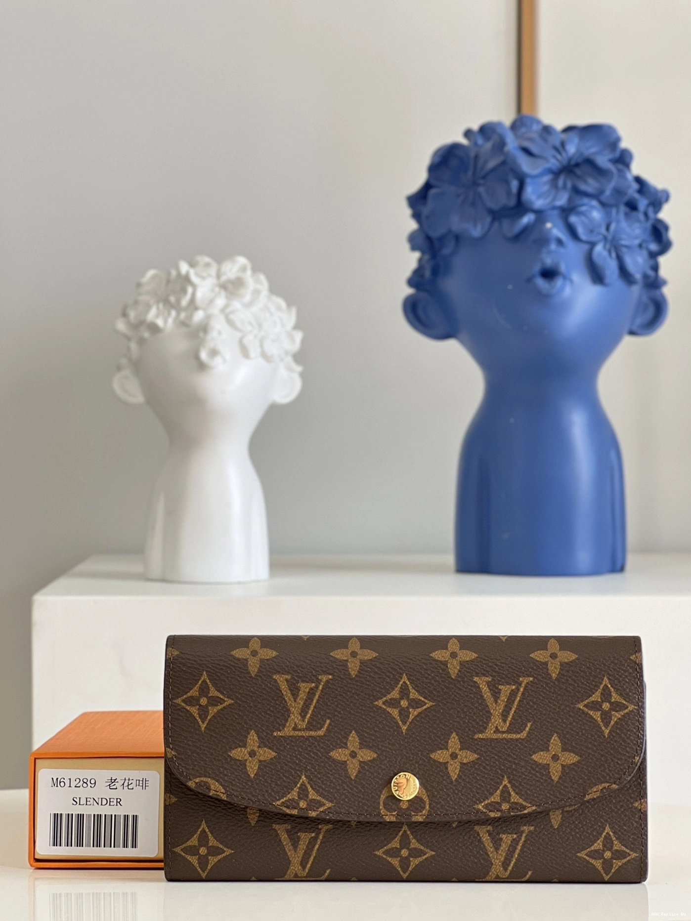 Aaa replica bags EMILIE LOUIS wallet VUITTON 0820